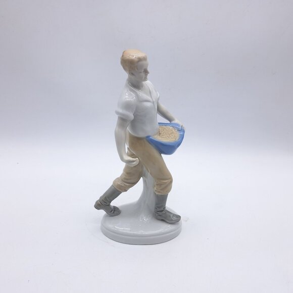 Carl Scheidig Porcelain Statue - Picture 5 of 11